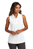 Ladies Dry Zone® UV Micro-Mesh Sleeveless Polo- LK110SV