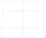 SALES FOLDER - 2 HORIZONTAL CARD TABS