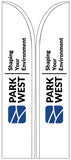 DOUBLE SIDED 15' FLAGS
