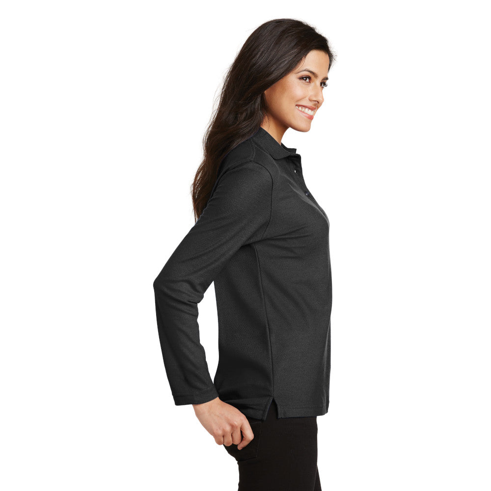 LADIES LONG SLEEVE POLO: L500LS