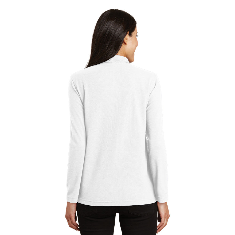 LADIES LONG SLEEVE POLO: L500LS