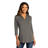 LADIES 3/4 SLEEVE TUNIC: LK5601