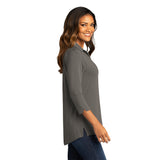 LADIES 3/4 SLEEVE TUNIC: LK5601