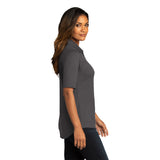 LADIES SHORT SLEEVE BUTTON UP: LK682