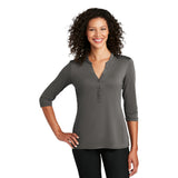 LADIES 3/4 SLEEVE SHIRT: LK750