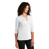 LADIES 3/4 SLEEVE SHIRT: LK750