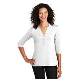 LADIES 3/4 SLEEVE SHIRT: LK750