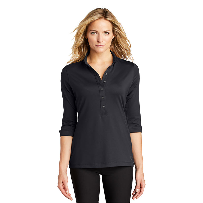 OGIO® LADIES 3/4-SLEEVE POLO: LOG122