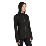 LADIES HOODED SOFT SHELL: LST980