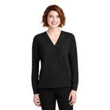 LADIES WRAP BLOUSE: LW702