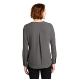 LADIES WRAP BLOUSE: LW702