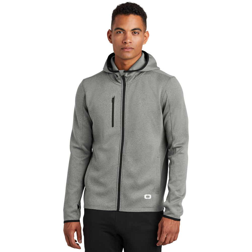 MENS OGIO® ENDURANCE STEALTH FULL ZIP JACKET: OE728