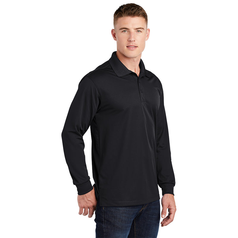 LONG SLEEVE POLO: ST657