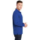 LONG SLEEVE POLO: ST657