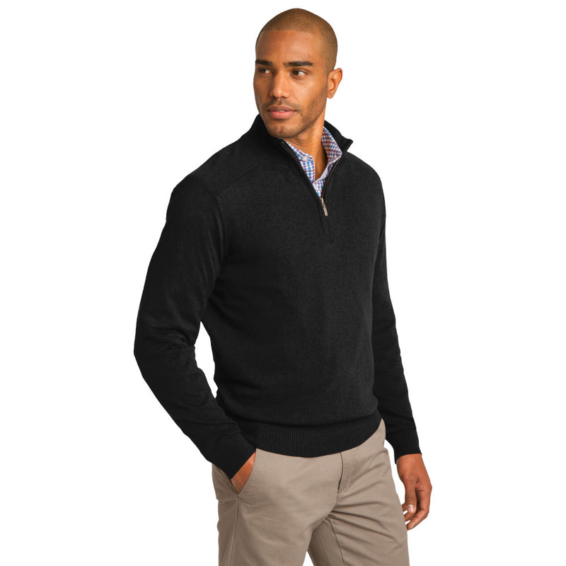 MENS 1/2 ZIP SWEATER: SW290
