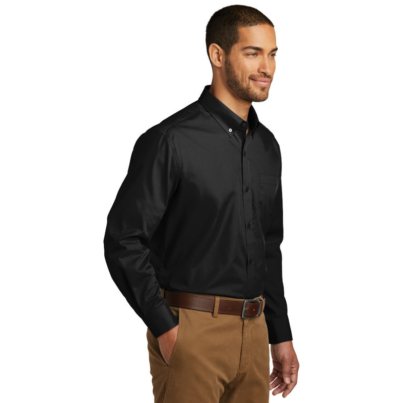 MENS LONG SLEEVE DRESS SHIRT: W100