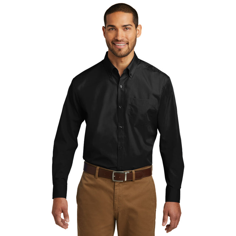 MENS LONG SLEEVE DRESS SHIRT: W100