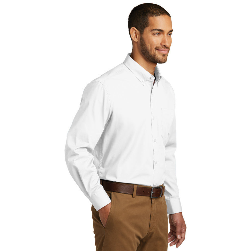 MENS LONG SLEEVE DRESS SHIRT: W100