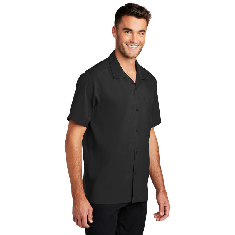 MENS SHORT SLEEVE BUTTON UP: W400