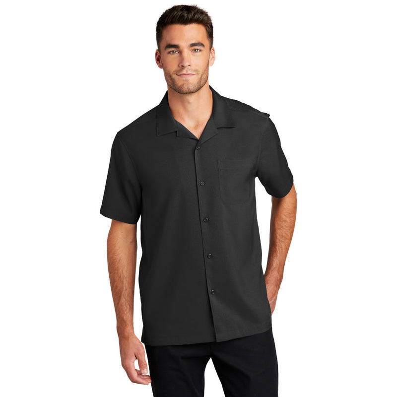 MENS SHORT SLEEVE BUTTON UP: W400