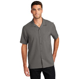 MENS SHORT SLEEVE BUTTON UP: W400