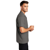 MENS SHORT SLEEVE BUTTON UP: W400