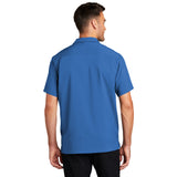MENS SHORT SLEEVE BUTTON UP: W400